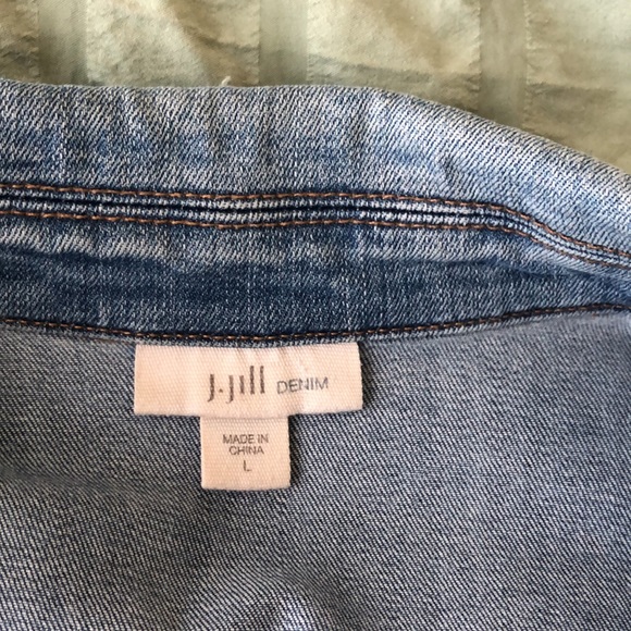 J. Jill Jean Jacket - Picture 2 of 3
